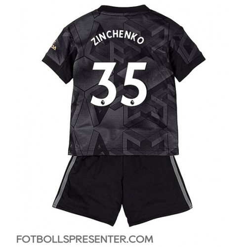 Arsenal Oleksandr Zinchenko #35 Bortatröja Barn 2022-23 Kortärmad (+ korta byxor)